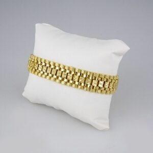 Bracelets Woman/ Pulseras Dama/  Plain/ 14K Real Color// B241
