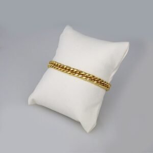 Bracelets Woman/ Pulseras Dama/  Plain/ 14K Real Color// B256