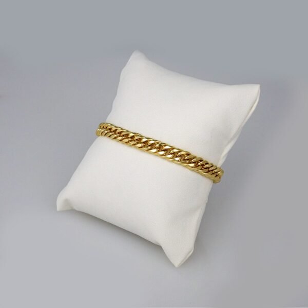 Bracelets Woman/ Pulseras Dama/  Plain/ 14K Real Color// B256
