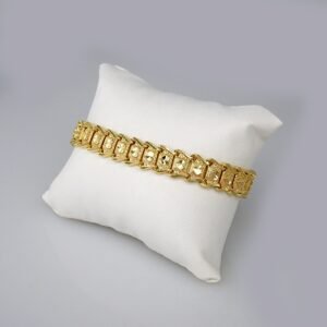 Bracelets Woman/ Pulseras Dama/  Plain/ 14K Real Color// B261