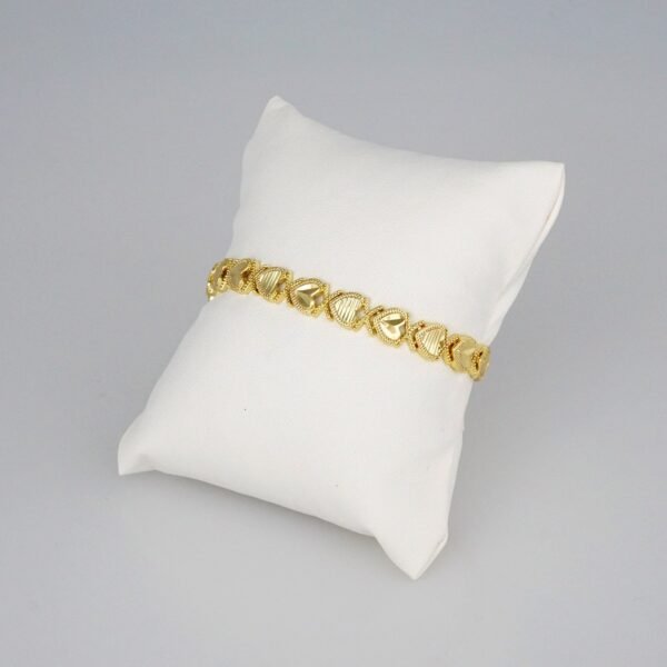 Bracelets Woman/ Pulseras Dama/  Zircon Stone/  14K Real Color// B279
