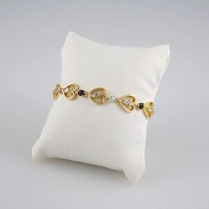 Bracelets Woman/ Manillas Mujer/ 14K Real Color/Zircon Stone// B281