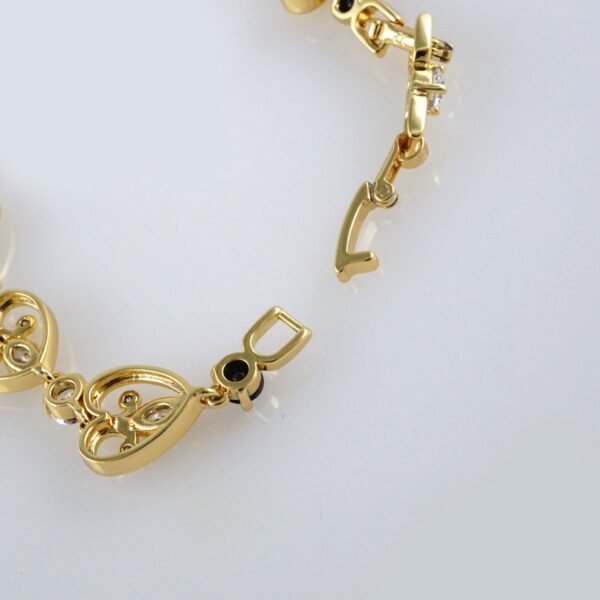 Bracelets Woman/ Manillas Mujer/ 14K Real Color/Zircon Stone// B281 - Image 3