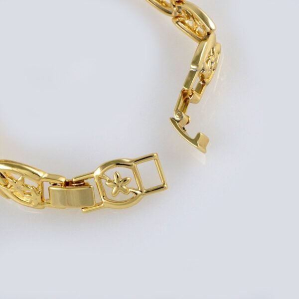 Bracelets Woman/ Manillas Mujer/  14K Real Color/ Zircon Stone// B283 - Image 3