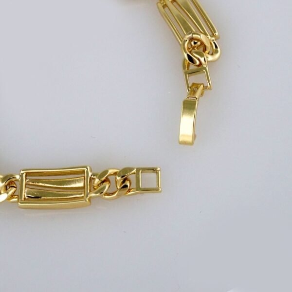 Bracelets Woman/ Pulseras Dama/  Plain/  14K Real Color// B302 - Image 3