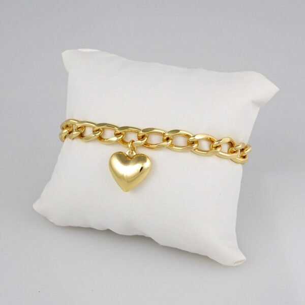 Bracelets Woman/ Pulseras Dama/  Plain/  14K Real Color// B311