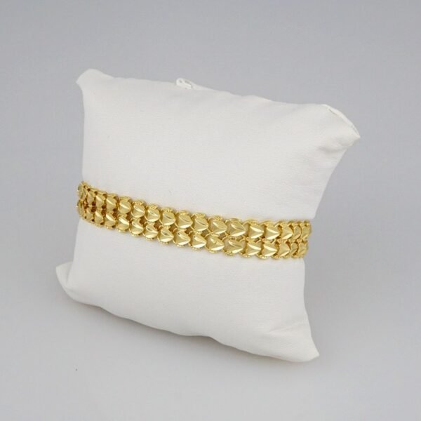Bracelets Woman/ Pulseras Dama/  Plain/  14K Real Color// B314
