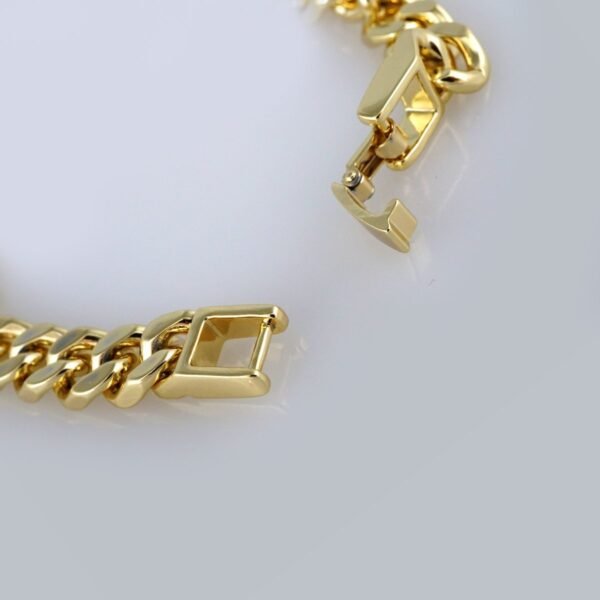 Bracelets Woman/ Pulseras Dama/  Plain/  14K Real Color// B362 - Image 3