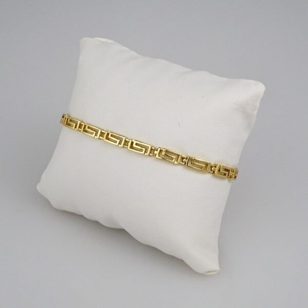 Bracelets Woman/ Manillas Mujer/  14K Real Color/  Plain// B370