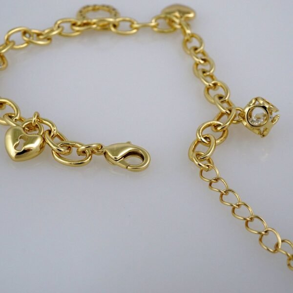 Bracelets Woman/ Manillas Mujer/  14K Real Color/  Zircon Stone// B372 - Image 3
