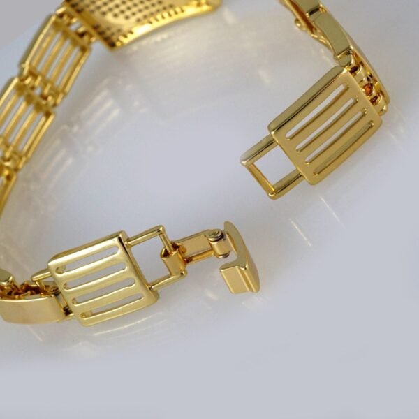 Bracelets Woman/ Manillas Mujer/ 14K Real Color/Zircon Stone// B391 - Image 3