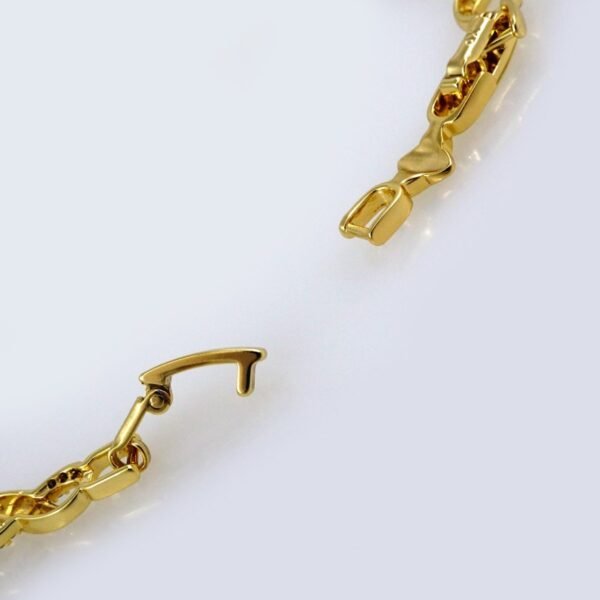Bracelets Woman/ Manillas Mujer/ 14K Real Color/Zircon Stone// B401 - Image 3