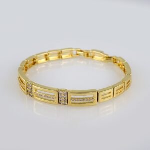 Bracelets Woman/ Manillas Mujer/  14K Real Color/  Zircon Stone// B427