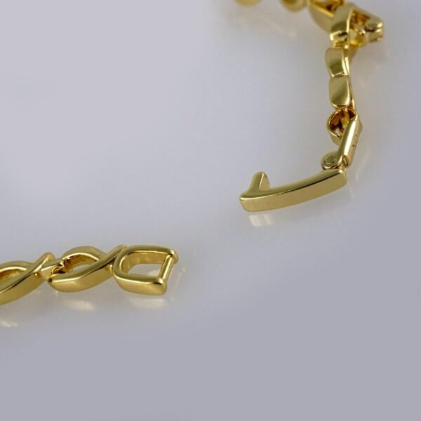 Bracelets Woman/ Manillas Mujer/  14K Real Color/  Zircon Stone// B437 - Image 3