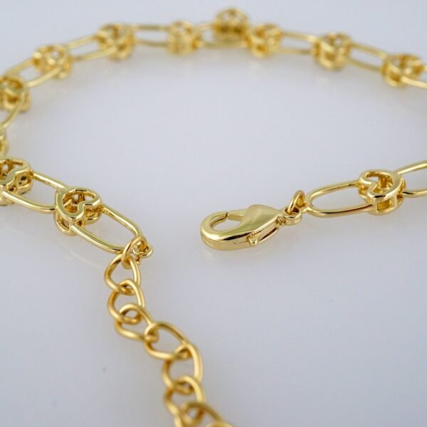 Women Bracelets/ Pulseras Dama/ Zircon Stone/14K Real Color// B479 - Image 3