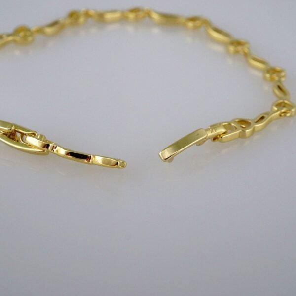 Women Bracelets/ Pulseras Dama/ Zircon Stone/14K Real Color// B491 - Image 3