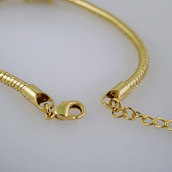 Women Bracelets/ Pulseras Dama/ Zircon Stone/14K Real Color// B602 - Image 3