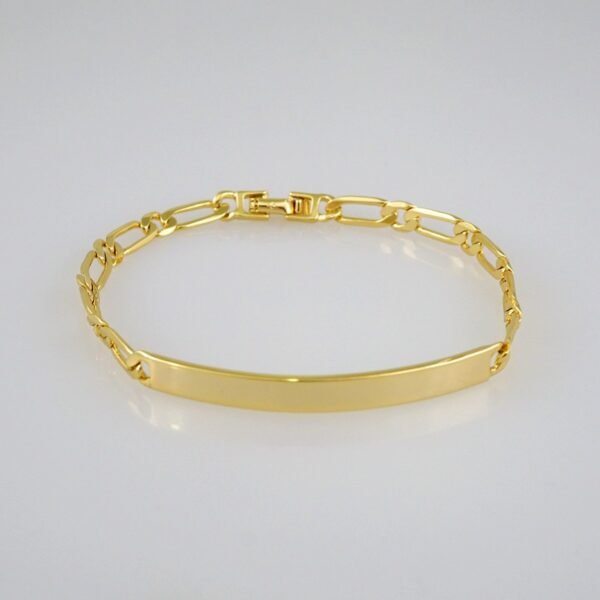 Bracelet / Manilla /14K Real Color/ 6mmX22cm// B579 - Image 2