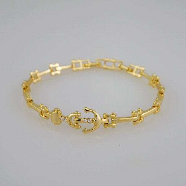 Women Bracelets/ Pulseras Dama/ Zircon Stone/14K Real Color// B623 - Image 2