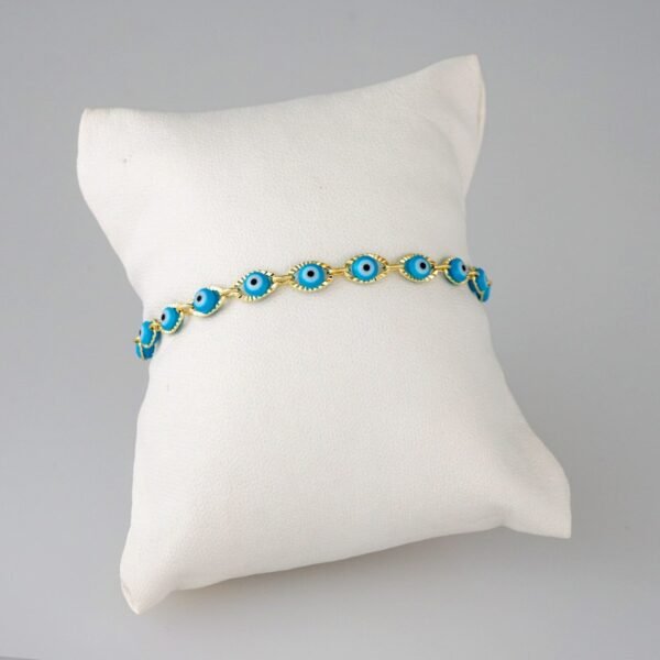 Bracelets Woman/ Pulseras Dama/  Good Luck/  14K Real Color// B636