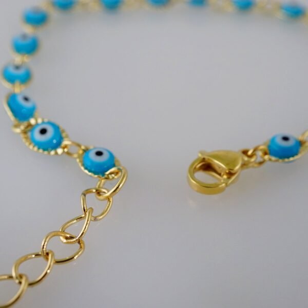 Bracelets Woman/ Pulseras Dama/  Good Luck/  14K Real Color// B636 - Image 3