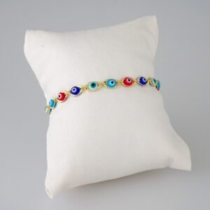 Bracelets Woman/ Pulseras Dama/  Good Luck/  14K Real Color// B637