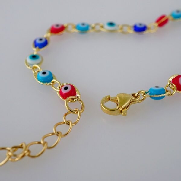 Bracelets Woman/ Pulseras Dama/  Good Luck/  14K Real Color// B637 - Image 3
