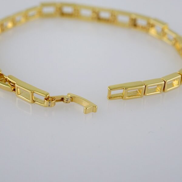 Women Bracelets/ Pulseras Dama/ Zircon Stone/14K Real Color// B689 - Image 3