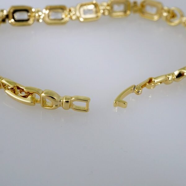 Women Bracelets/ Pulseras Dama/ Zircon Stone/14K Real Color// B710 - Image 3