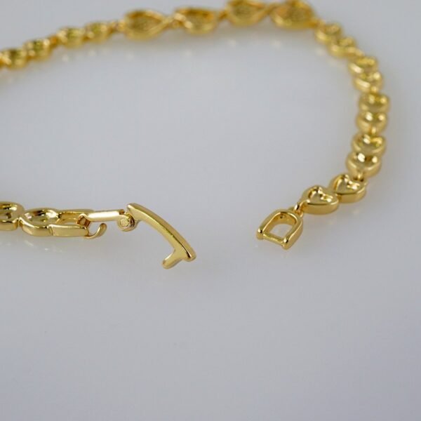 Women Bracelets/ Pulseras Dama/ Zircon Stone/14K Real Color// B799 - Image 3