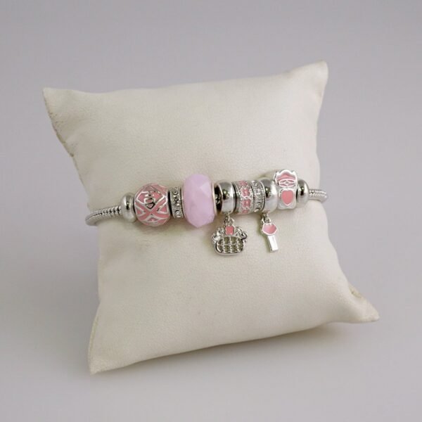 Women Bracelets/ Pulseras Dama/ Zircon Stone/  Silver Color// B884