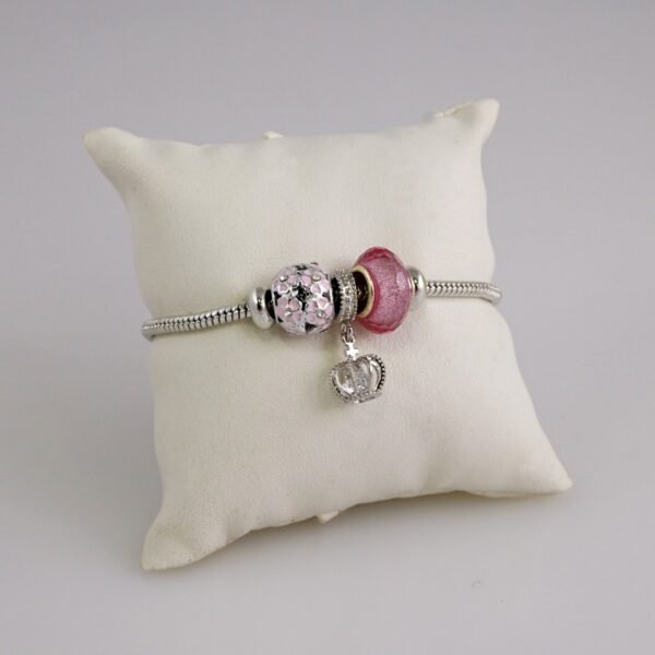 Women Bracelets/ Pulseras Dama/ Zircon Stone/  Silver Color// B885