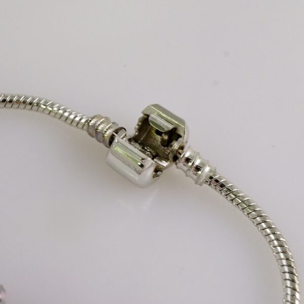 Women Bracelets/ Pulseras Dama/ Zircon Stone/  Silver Color// B885 - Image 3