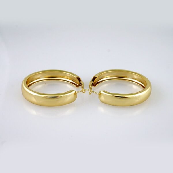 Women Earrings/ Aretes Dama/Plain/14k Real Color//  E1020