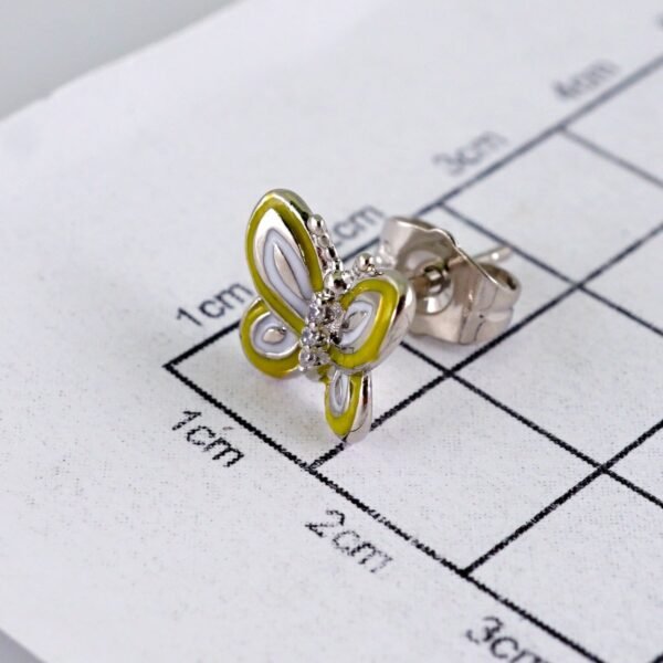 Women Earrings/ Aretes Dama/ Zircon Stone/ Silver Color// E1419 - Image 3