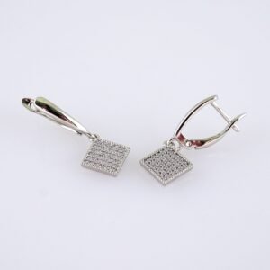 Women Earrings/ Aretes Dama/ Zircon Stone/ 14k Real Color// E1459