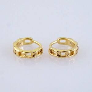 Women Earrings/ Aretes Dama/ Zircon Stone/ 14k Real Color// E1498