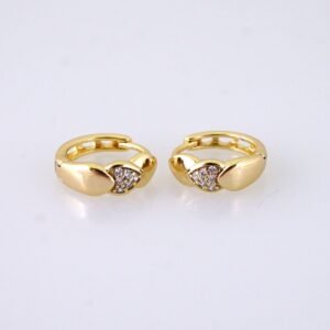 Women Earrings/ Aretes Dama/ Zircon Stone/ 14k Real Color// E1505