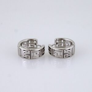 Women Earrings/ Aretes Dama/ Plain/ Silver Color// E1513