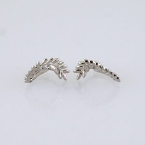 Women Earrings/ Aretes Dama/ Plain/ Silver Color// E1514