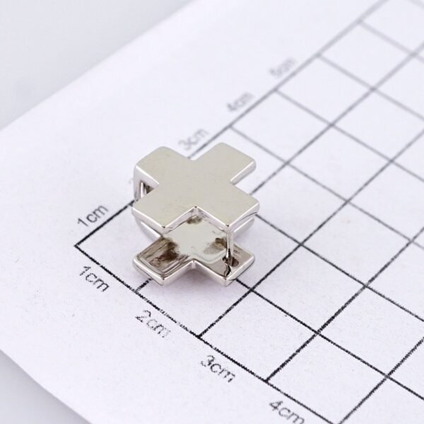 Women Earrings/ Aretes Dama/ Plain/ Silver Color// E1526 - Image 3