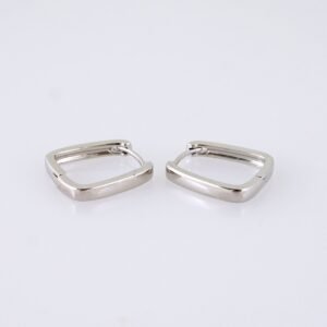 Women Earrings/ Aretes Dama/ Plain/ Silver Color// E1528
