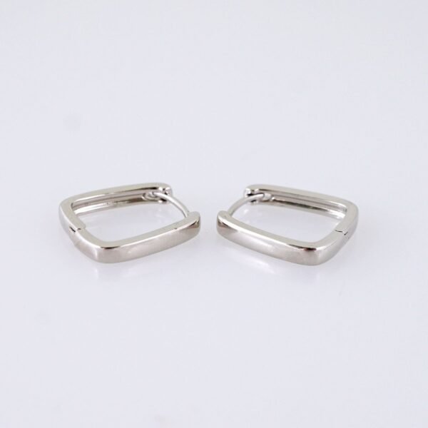 Women Earrings/ Aretes Dama/ Plain/ Silver Color// E1528