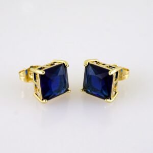 Women Earrings/ Aretes Dama/ Zircon Stone/ 14k Real Color// E1571