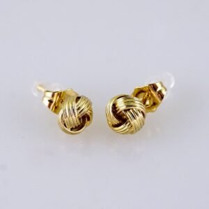Women Earrings/ Aretes Dama/ Zircon Stone/ 14k Real Color/ Stainless Steel// E1643