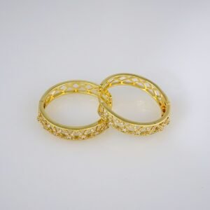 Earrings Woman/ Aretes Dama/  Zircon Stone/  14k Real Color// E295