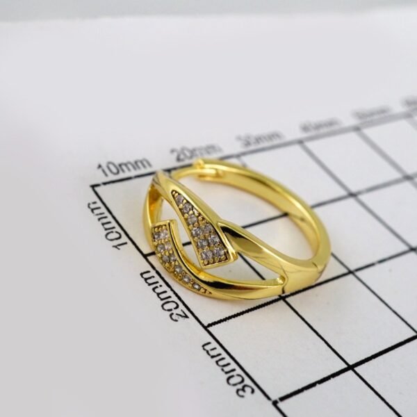Women Earrings/ Aretes Dama/ Zircon Stone/ 14k Real Color// E501 - Image 3