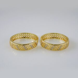 Women Earrings/ Aretes Dama/  Zircon Stone/  14k Real Color// E865