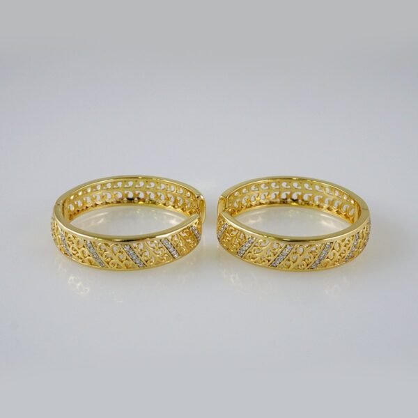 Women Earrings/ Aretes Dama/  Zircon Stone/  14k Real Color// E865