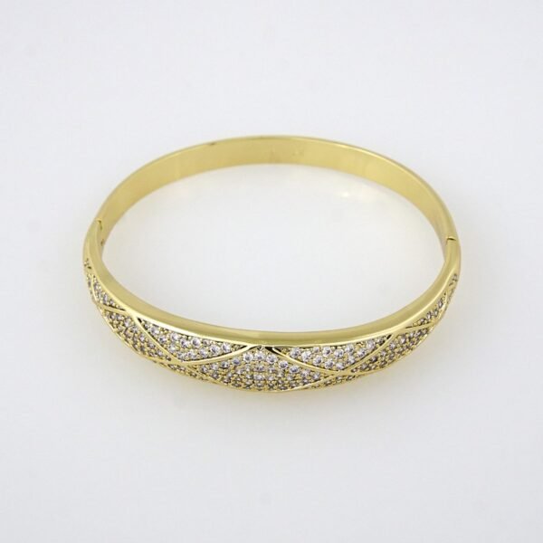 Bangles Woman/ Pulsos Dama/ Zircon Stone/14K Real Color//P0088 - Image 2